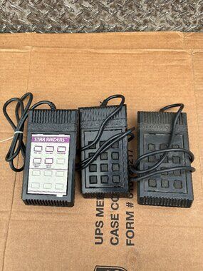 Lot Bundle Of Atari 2600 Video Touch Pad Keypad Controllers Star Raiders